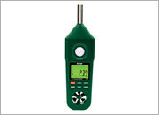 Hygro-Thermo-Anemometer-Light-Sound Meter