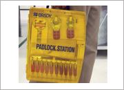 Portable Padlock Station